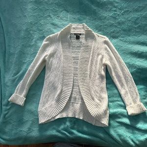 Girls XL white sweater by Blush & Bloom.